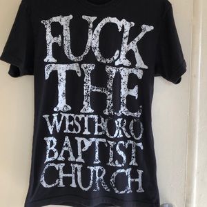 Fuck the Westboro Baptist church tee BCC